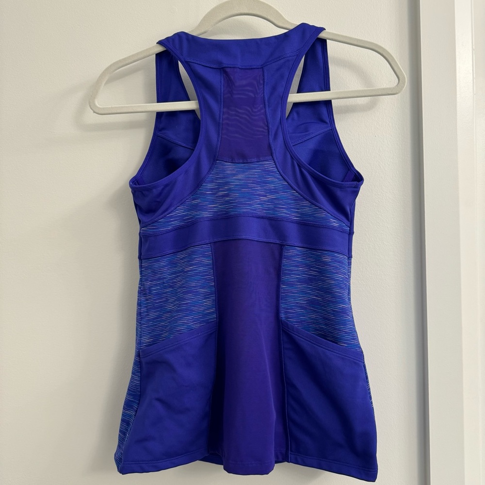 ATHLETA - Purple Razorback Tank with Pockets - Picture 2 of 6